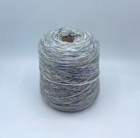 Бобинная пряжа (пр.Италия).art-Calzeteria 4/16 400/100гр, 75%Меринос 25%Полиамид, цвет-Мультиколор(924), арт.34002