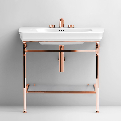 ArtCeram Civitas CIA006 77 ROSA ORO Металическая структура для раковины