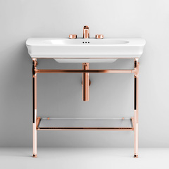 ArtCeram Civitas CIA006 77 ROSA ORO Металическая структура для раковины фото