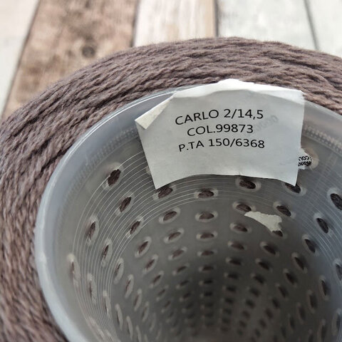 Меринос с кашемиром (20%) NATURAL FANTASY CARLO 2/14 серо-коричневый