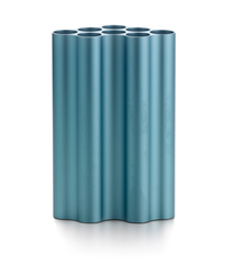Ваза Nuage Métallique small VITRA  анодированный алюминий/ steel blue 195х110хh130