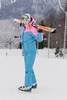 Горнолыжный костюм женский Nordski Extreme blue-pink-blue - 4