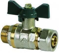 Кран шаровый 16*1/2" ц-ш (100шт)