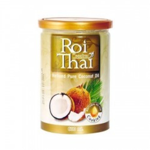 Кокосовое масло ROI THAI рафинированное, 600 мл