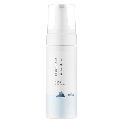 Очищающая пенка с морской водой ROUND LAB 1025 Dokdo Bubble Foam 150мл