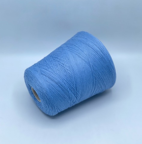 Zegna Baruffa, Cashmere, 2/28 1400м, 100%Кашемир, Голубой меланж(791/16/772) арт.38038