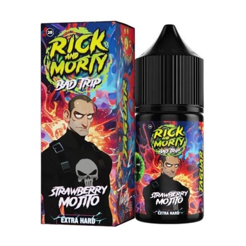 Rick & Morty Bad Trip Salt 2% Extra HARD 30 ml - Земляничный Мохито