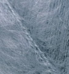 Пряжа ALIZE "MOHAIR NEW", Угольный серый
