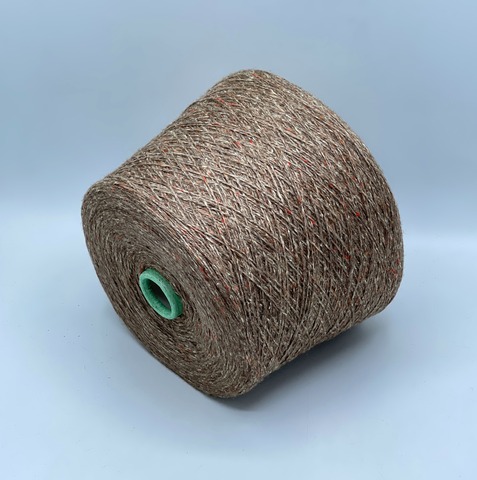 Filcom, Tibet tweed 2/11 550м. 50%Як, 50%Шелк, Пшеница,твид(130), 42085