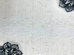 Кружево капрон, ш. 3,5 см, белый