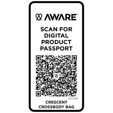 Trace сумка через плечо Aware™ плотностью 500 г/м² из переработанного материала