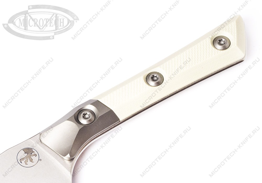 Нож Microtech Kitchen Santoku Bolster Ivory G-10 3300B-10IV