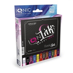 Набор чернил IONINKS Basic - IONIC Smart Colors, 12 × 20 мл