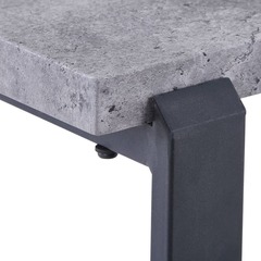 Стол Grey 120x80x77см, серая лава