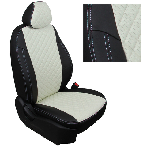 Авточехлы Land Rover Discovery III 04-09г. (три отдельных кресла)
