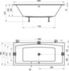 Ravak C891300000 Ванна FORMY 02 SLIM 180x80 белая