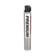 Газовый баллон Toua Premium с красным клапаном. Длина 165 мм