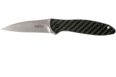 Фото Складной нож Kershaw Leek, сталь CPM-154, рукоять карбон