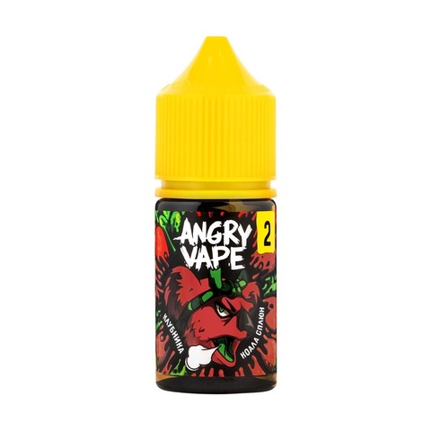 Жидкость Angry Vape Salt 2% 30 ml - Коала Сплюн (клубника)