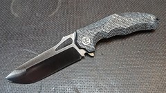 Фото Складной нож Silver Twill Messerkonig, сталь N690Co, рукоять G-10