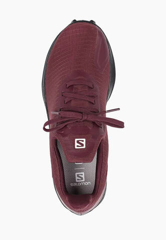 Женские кроссовки для бега Salomon Gripster бордовые