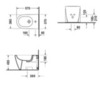 Duravit Starck 2 2255100000 Биде напольное