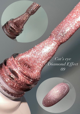 Гель-лак FOR YOU Cat's eye DIAMOND № 09