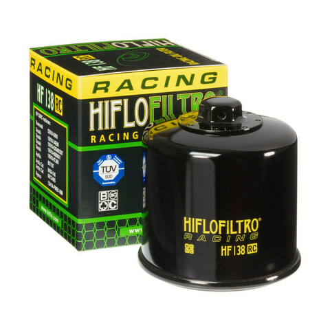Фильтр масляный HIFLO FILTRO HF138RC Aprilia 857187, Arctic Cat 0436146, 0812005, Chery 375101201, Kawasaki 52010S005, Kymco 1541APWB1900, Suzuki 1651003G00