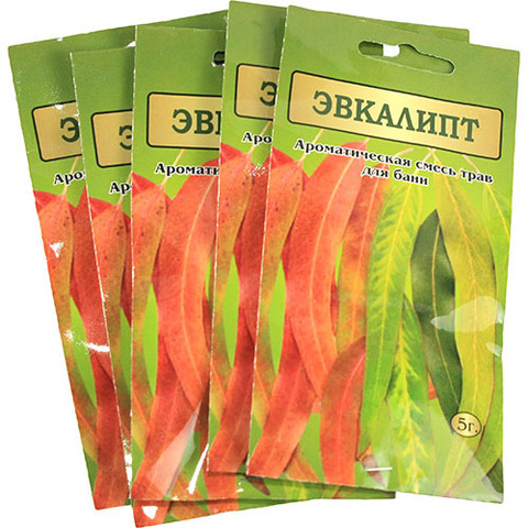 Ароматическая смесь для бани и ванны Эвкалипт