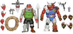 Коллекционная фигурка NECA TMNT: Dirtbag and Groundchuck (2-Pack)