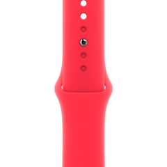 Умные часы Apple Watch Series 9 GPS, 41mm, Aluminium Case with Sport Band S/M, Red (Красный)