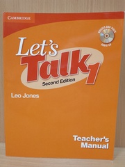 Let's Talk 1 Second Edition Teacher's Manual with Audio CD !!Книга для учителя !!!