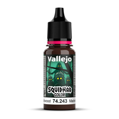 Vallejo Squidmar Color Blackwood — акриловая краска, 18 мл (74.243)