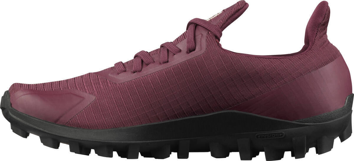 Женские кроссовки для бега Salomon Gripster бордовые - 5