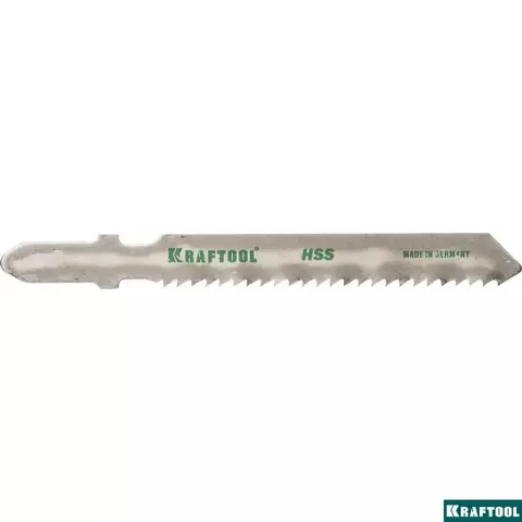 KRAFTOOL T118B, EU-хвост., по металлу HSS, шаг 2 мм, 50 мм, 2 шт, полотна для лобзика (159551-2)