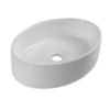 BelBagno BB1049 Раковина керамическая накладная, 36.5x50, цвет: белый