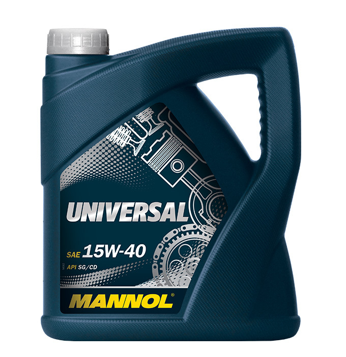 Mannol Universal 15W-40 API SG/CD - Минеральное моторное масло