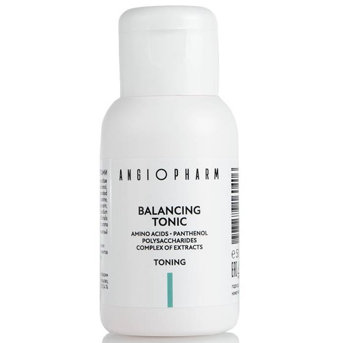 МИНИАТЮРА Балансирующий тоник с аминокислотами ANGIOPHARM Balancing Tonic 50мл