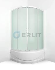 ДУШЕВОЙ УГОЛОК ERLIT ER0508T-C3 80x80x194 ВЫСОКИЙ ПОДДОН