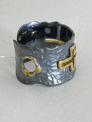 Крест Ч (кольцо из серебра)