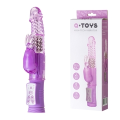 Вибратор с клиторальным стимулятором TOYFA A-TOYS 