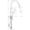 Axor Starck 10821800 Смеситель для кухни