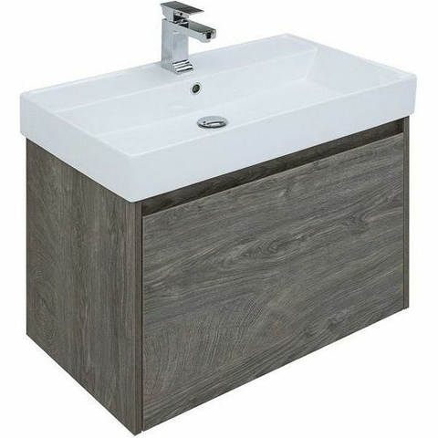 Aquanet Nova Lite 245242 Тумба с раковиной, цвет: дуб рошелье