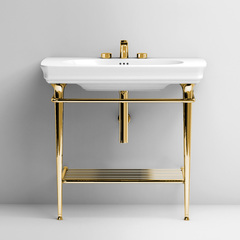 ArtCeram Civitas CIA008 73 ORO Металическая структура для раковины фото