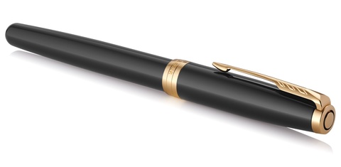 Набор подарочный Parker Sonnet Core F530, Lacquer Deep Black GT (1978407)