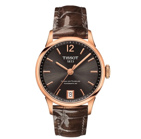 Наручные механические часы Tissot Chemin des Tourelles Powermatic 80 Lady T099.207.36.447.00