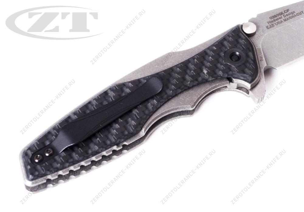 Нож Zero Tolerance 0393GLCF magnacut Hinderer - фотография 