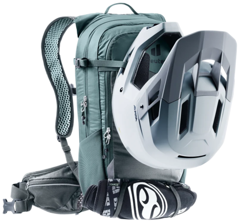 Картинка рюкзак велосипедный Deuter Compact 14+3 Graphite/Shale - 10