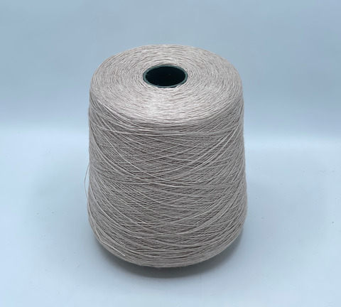 Бобинная пряжа, Linen, 1/960 960м, 100% Лен, Бежевый жемчуг. 40755