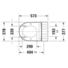 Duravit Duravit SensoWash Starck 612000012000320 Сиденье для унитаза-биде